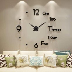 3d-diy-wall-clocks-for-home-and-office-beautiflu-wall-clock Hj-115