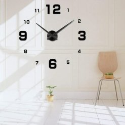 DIY 3D Quartz Wall Clock Acrylic Creative Clock (H-03) - Image 2