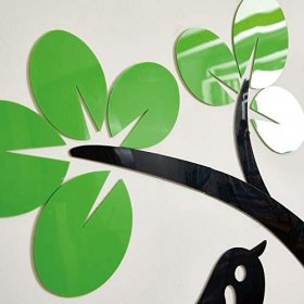Green Tree and Red Flowers Wall Decor (H-306) - Image 3
