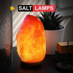 Natural Salt Lamp Hand Carved USB Himalayan Salt Lamp