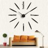 Fancy 3D Diy Wall Clock