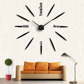 Fancy 3D Diy Wall Clock