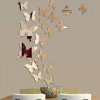 Gold Acrylic Mirror Butterflies 2