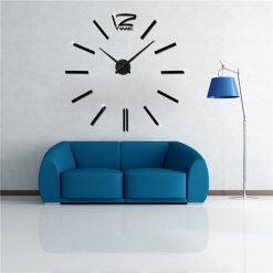 Long Sticks Modern Diy Wall Clock