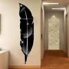 leaf mirror black hajvery decor