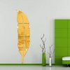 leaf mirror gold hajvery decor