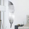 leaf mirror silver hajvery decor 12
