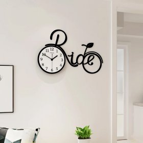 Bicycle Large Decorative Wall Clock