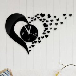 Heart Shape DIY Wall Clock