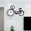 Bicycle Large Decorative Wall Clock