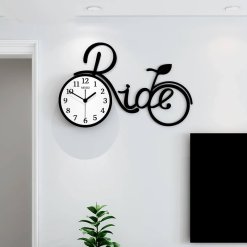 Bicycle Large Decorative Wall Clock