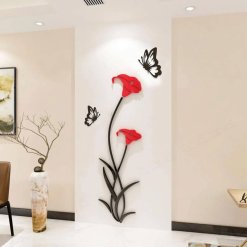 Lilly Butterfly Acrylic Diy Wall Art