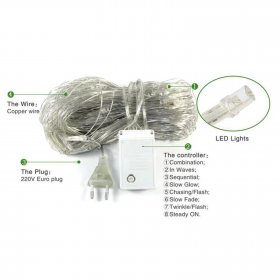 LED Net String Fairy Lights - Image 6