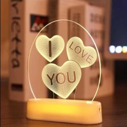 3d lamp , acrylic lamp , led lamp illusion lamp