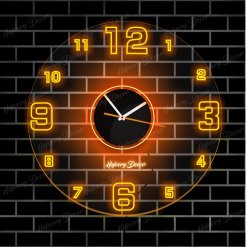 Neon Wall Clock NH-02