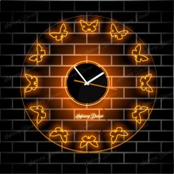Butterflies Neon Clock NH-05