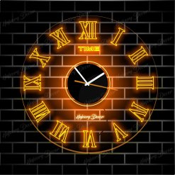 Neon Wall Clock NH-04