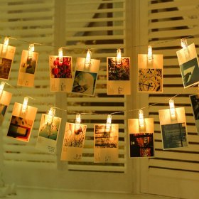 Photo Clip String Lights