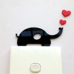Elephant Switch Panel Wall Art
