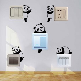 Panda Switch Panel Wall Art