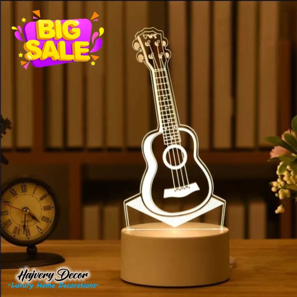 GUITAR 3D LAMP