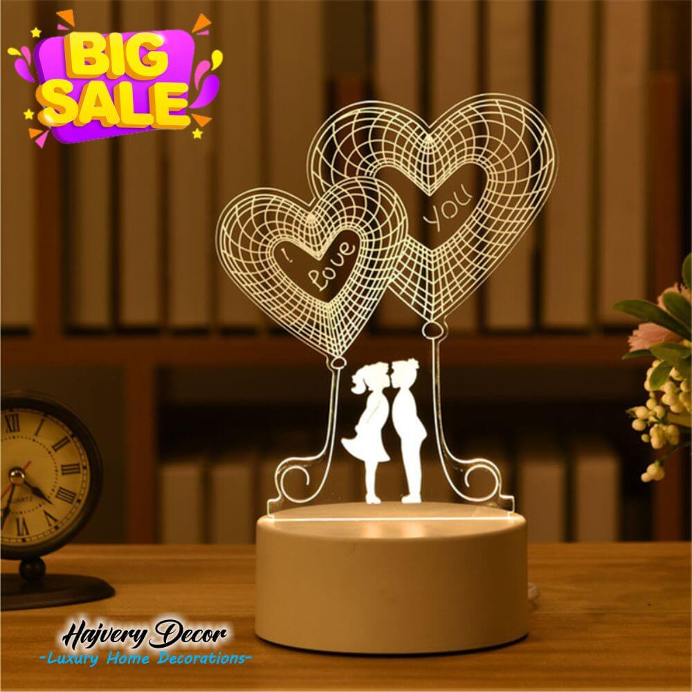 WEDDING GIFT 3D LAMP