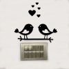 Birds In Love Panel wall Art