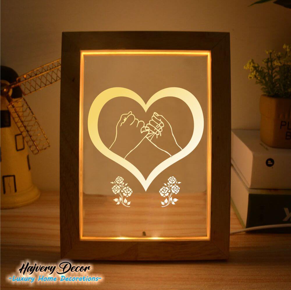 Love Hands Frame Lamp FL-10