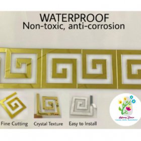 GOLDEN ACRYLIC BORDER - Image 2